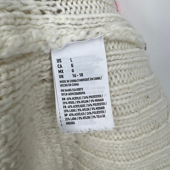 American Eagle Outfitters Fair Isle Jegging Sweater Women’s Large - Picture 5 of 6